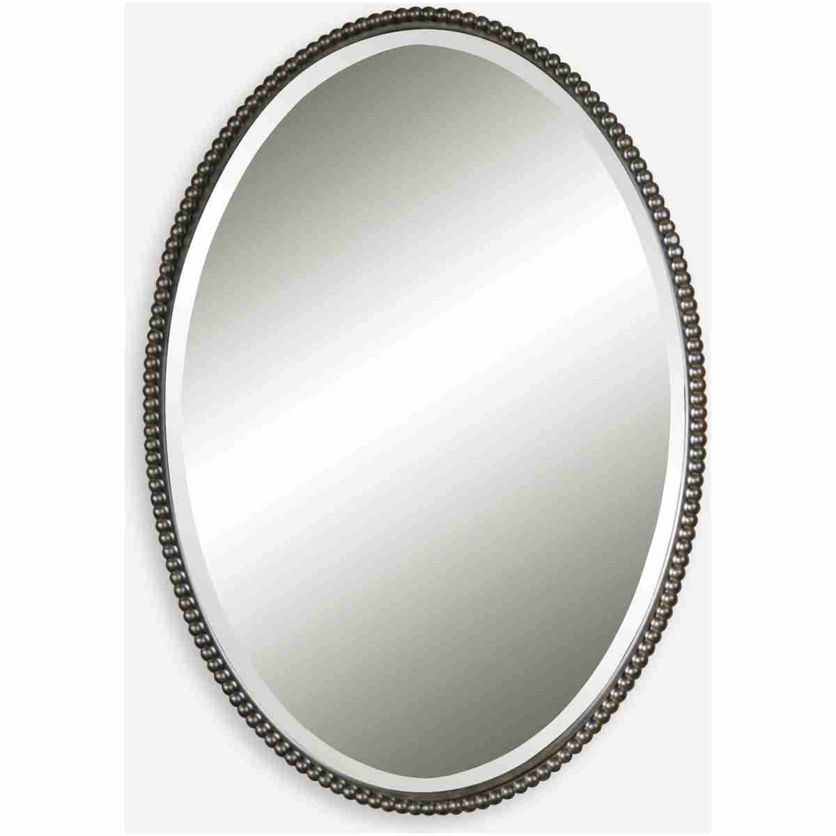 Sherise-Modern Oval Mirrors