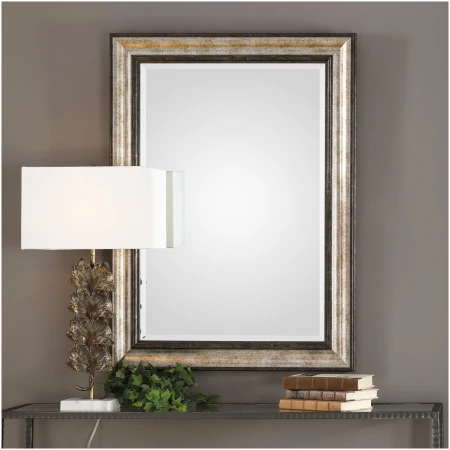 Uttermost Shefford Antiqued Silver Mirror