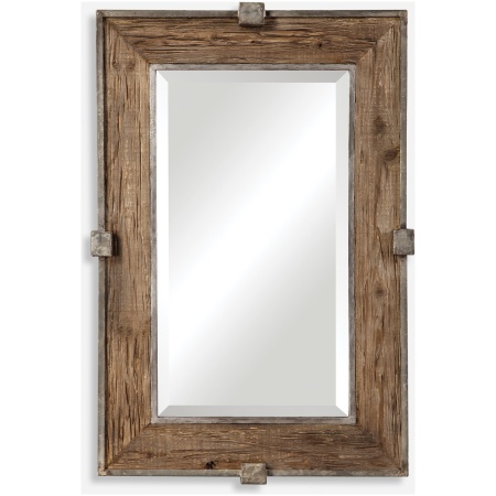 Siringo-Weathered Wood Mirror
