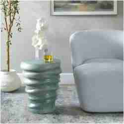 Uttermost Skye Modern Garden Stool