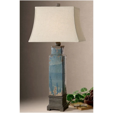 Uttermost Soprana Blue Table Lamp