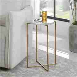 Uttermost Star-crossed Glass Accent Table