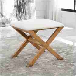 Uttermost St. Tropez Rattan Small Bench