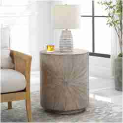 Uttermost Starshine Wooden Side Table