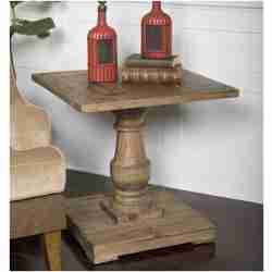 Uttermost Stratford Pedestal End Table