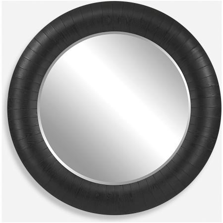 Stockade-Dark Round Mirror