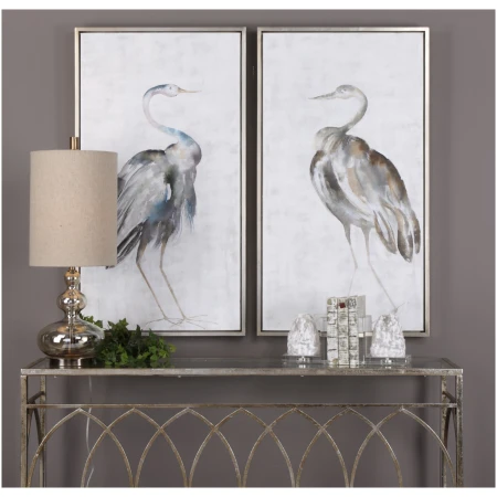 Uttermost Summer Birds Framed Art S/2