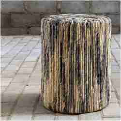 Uttermost Sunda Woven Accent Stool