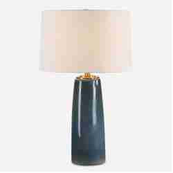 Submerged-Deep Blue Table Lamp