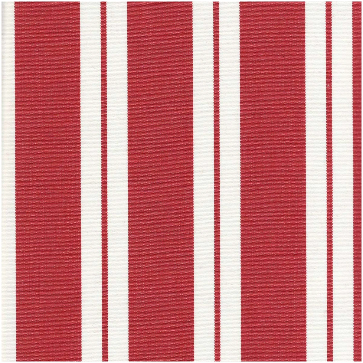 Sun Cabana/Cherry - Outdoor Fabric Suitable For Drapery