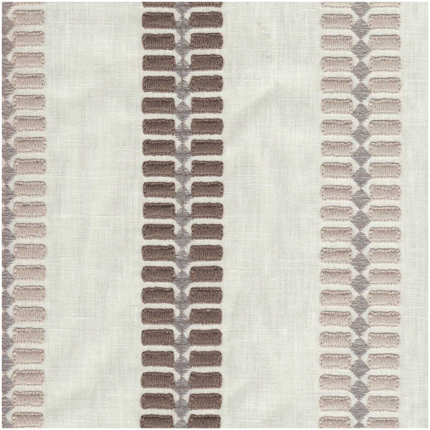 Sw-Emblin/Taupe - Multi Purpose Fabric Suitable For Drapery
