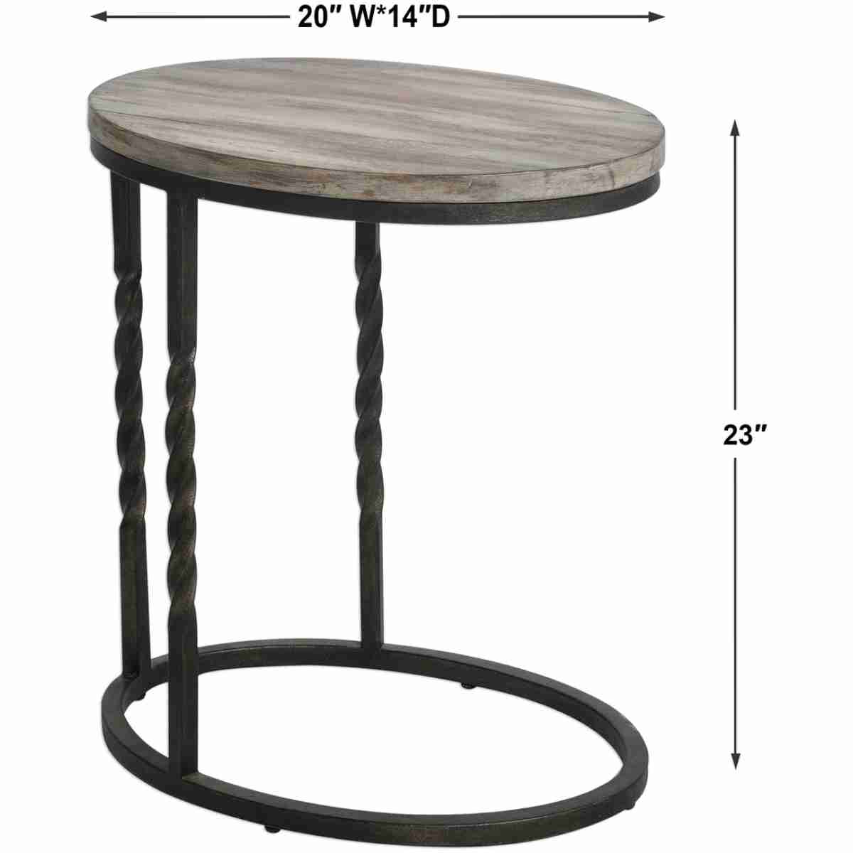 Tauret Cantilever Accent Table