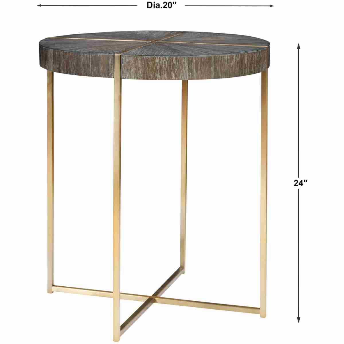 Taja Round Accent Table