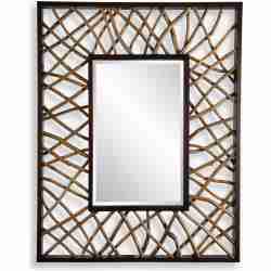 Teak Maze-Teak Rectangle Mirror