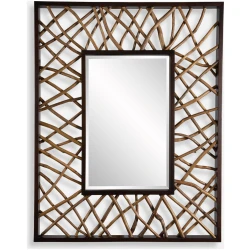 Teak Maze-Teak Rectangle Mirror