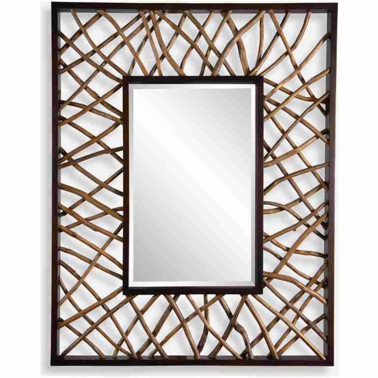 Teak Maze-Teak Rectangle Mirror