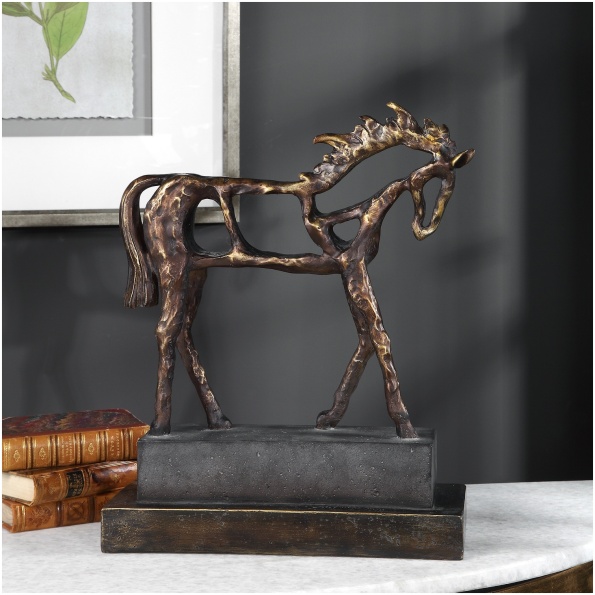 Uttermost Titan Horse Sculpture