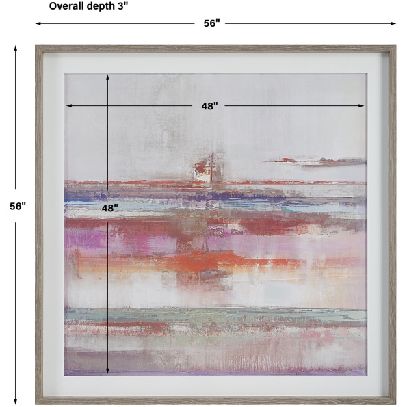 Torrent Abstract Art Framed Print