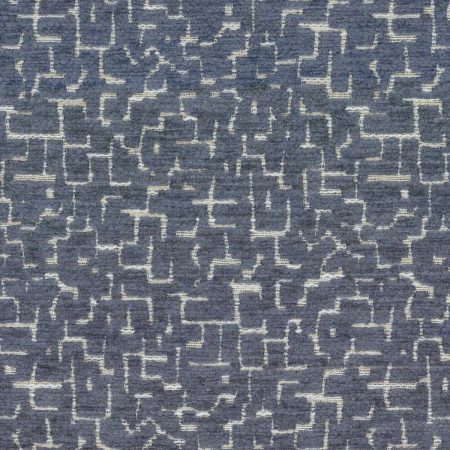 VACKY/BLUE - Upholstery Only Fabric Suitable For Upholstery And Pillows Only.   - Dallas