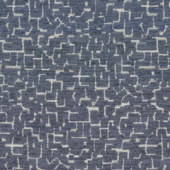 VACKY/BLUE - Upholstery Only Fabric Suitable For Upholstery And Pillows Only.   - Dallas