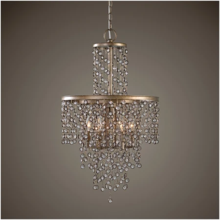 Uttermost Valka 6 Light Crystal Chandelier