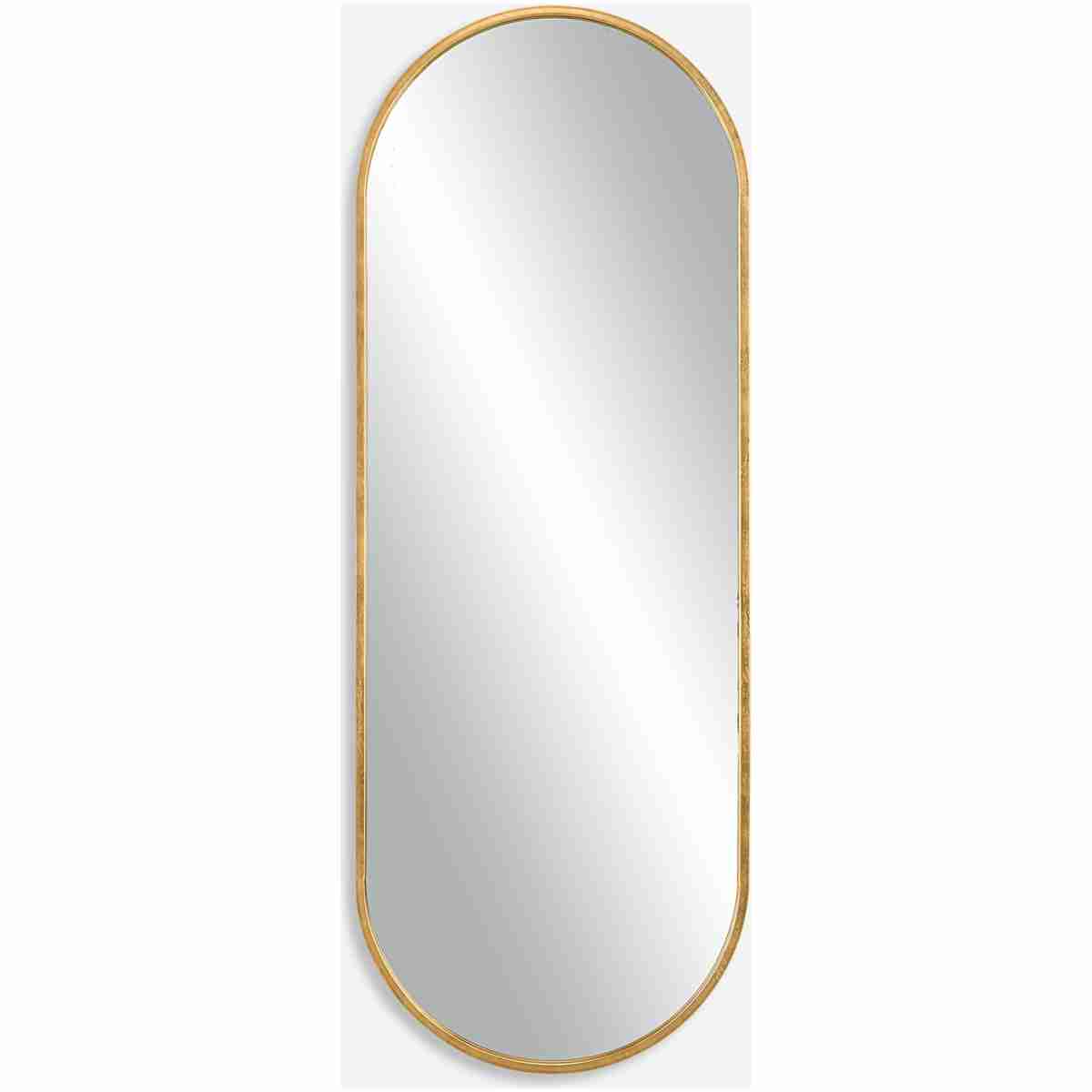 Varina-Tall Gold Mirror