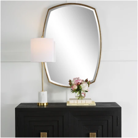 Uttermost Varenna Aged Gold Vanity Mirror