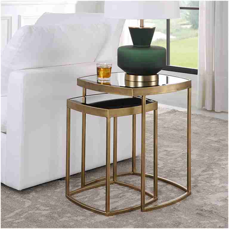 Vista Gold Nesting Tables