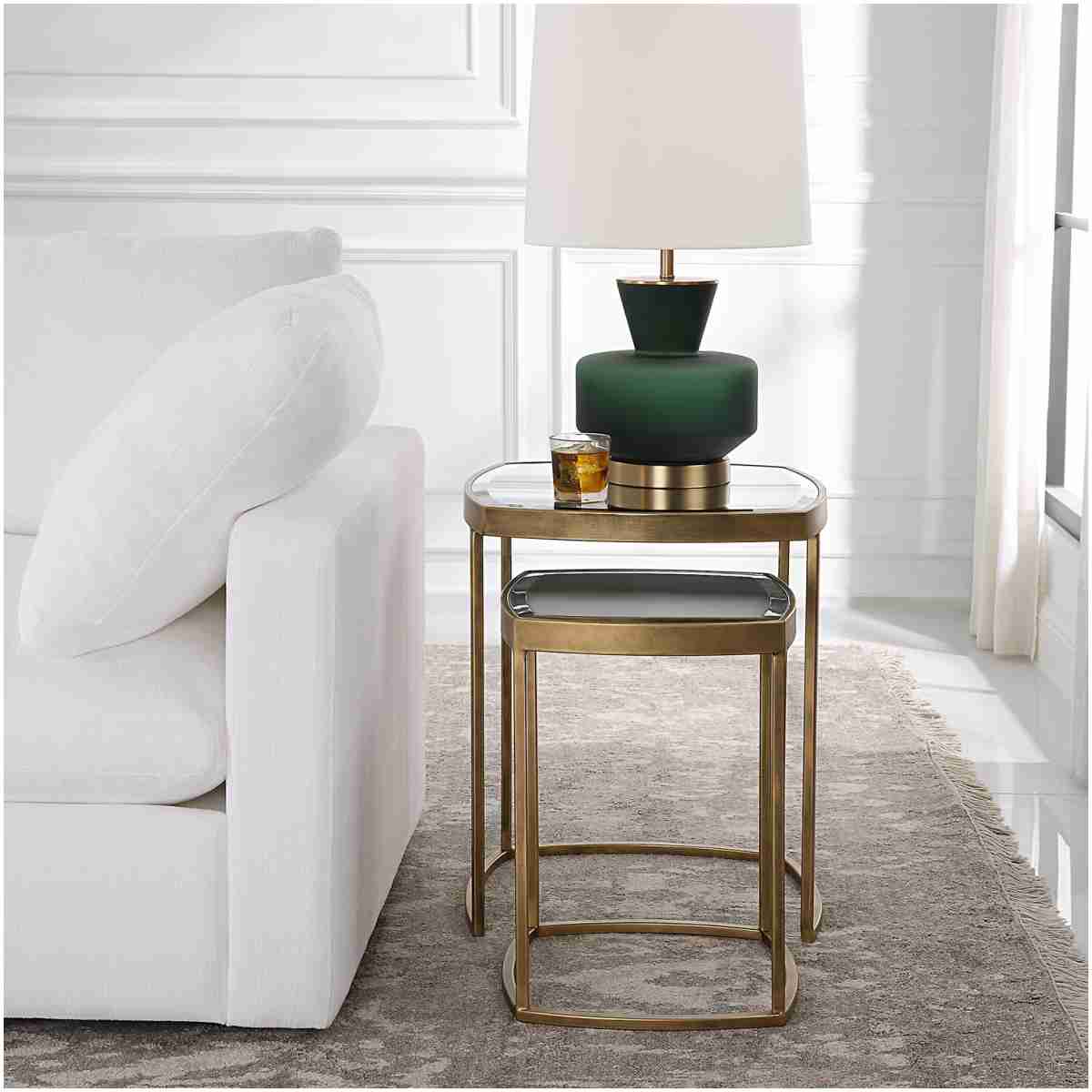 Uttermost Vista Gold Nesting Tables