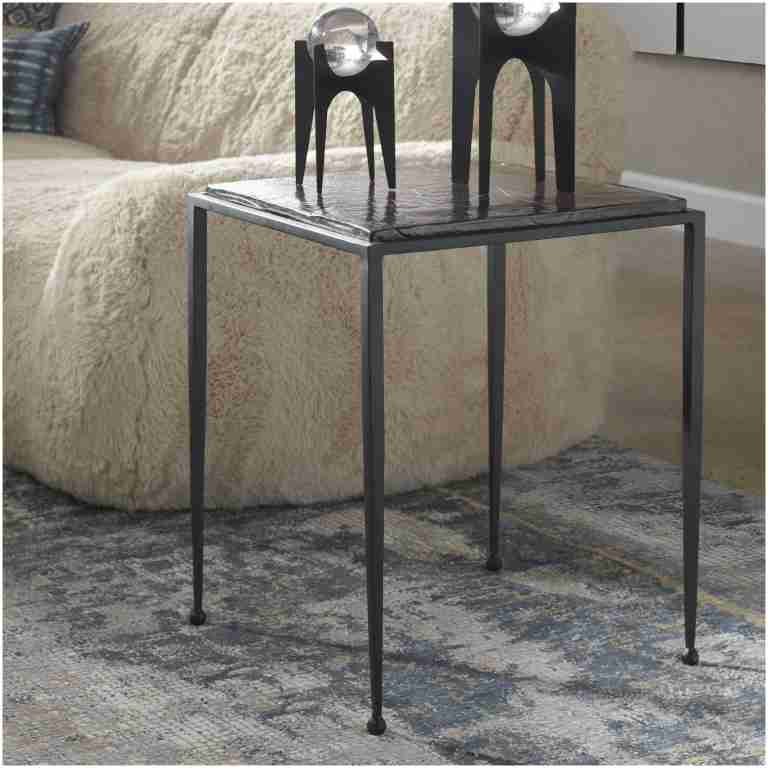 Uttermost Wavelet Iron Side Table