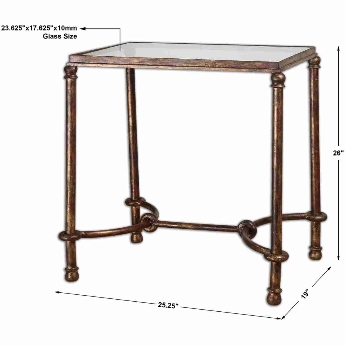 Warring Iron End Table