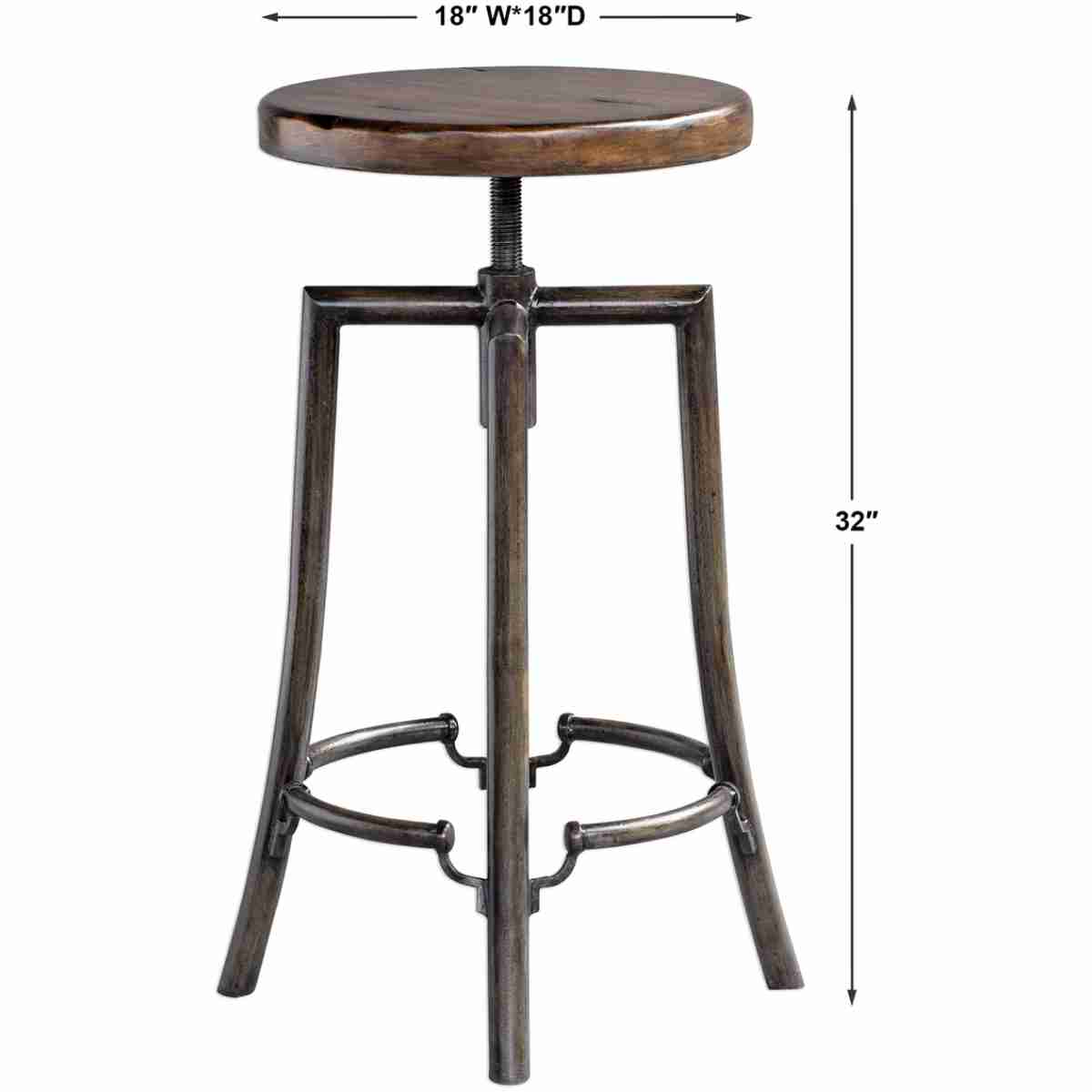 Westlyn Industrial Bar Stool