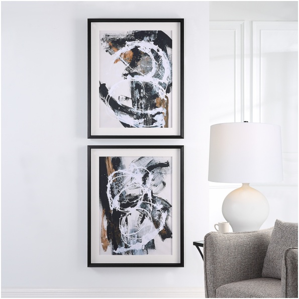 Uttermost Winterland Abstract Prints