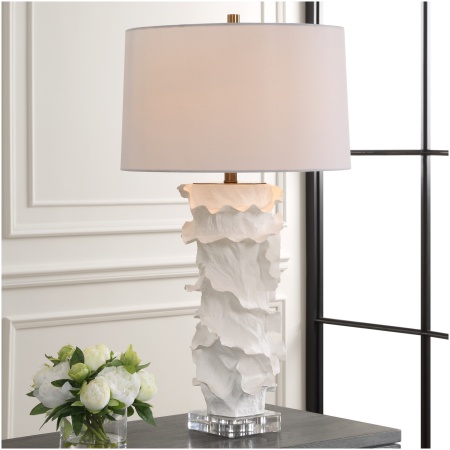 Uttermost Wisp White Table Lamp