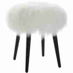 Wooly-Accent Stools