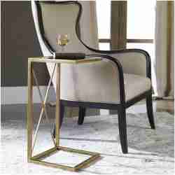 Uttermost Zafina Gold Accent Table